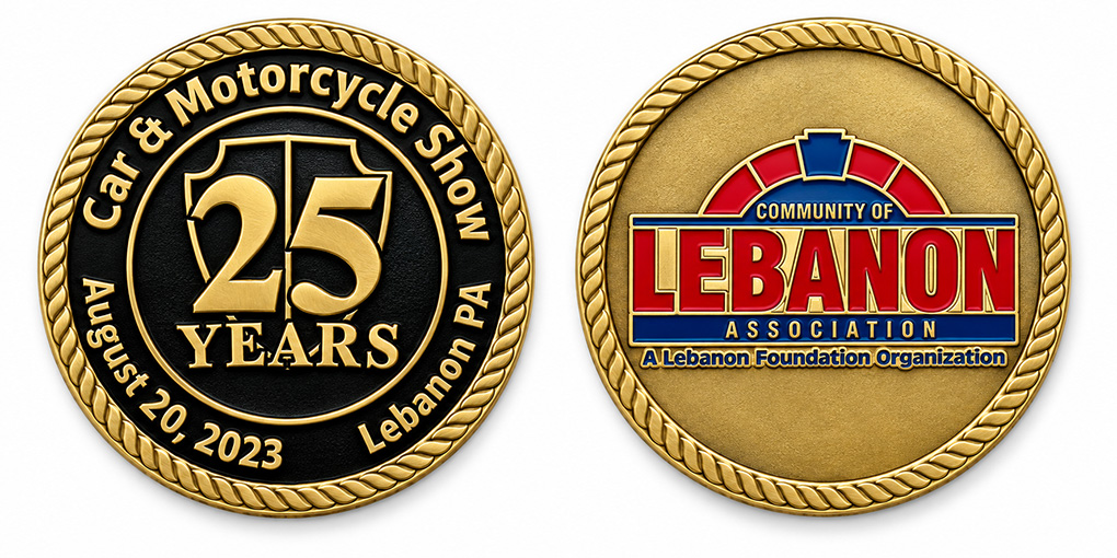 25th-Anniversary-Car-&-Motorcycle-Show-Coins