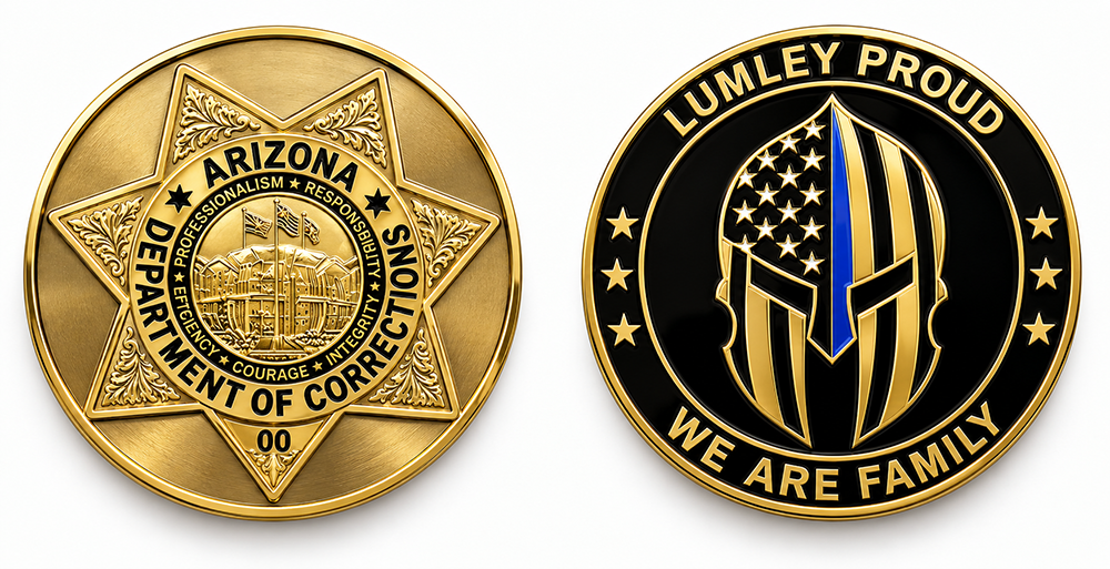 Arizona Department of Corrections Challenge Coins